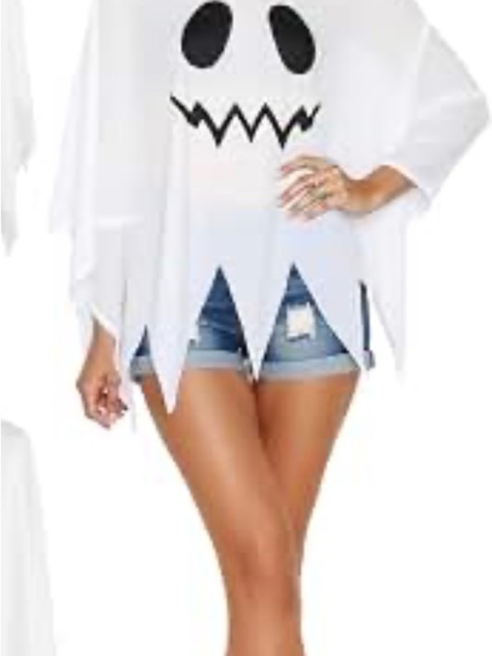 Spirit Halloween Adult Ghost Poncho - Halloween Costume